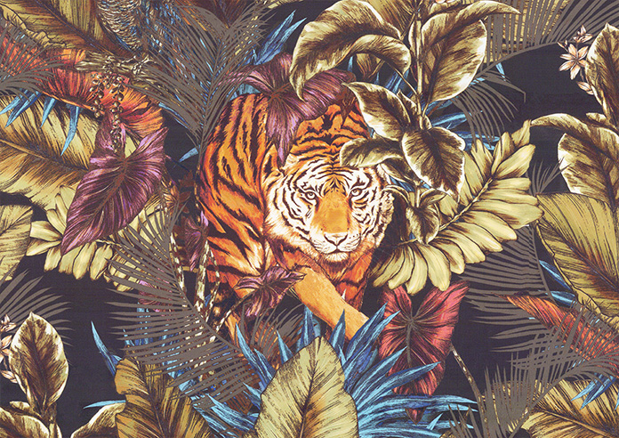 Bengal Tiger, Amazon - Roman Blind - Image 6